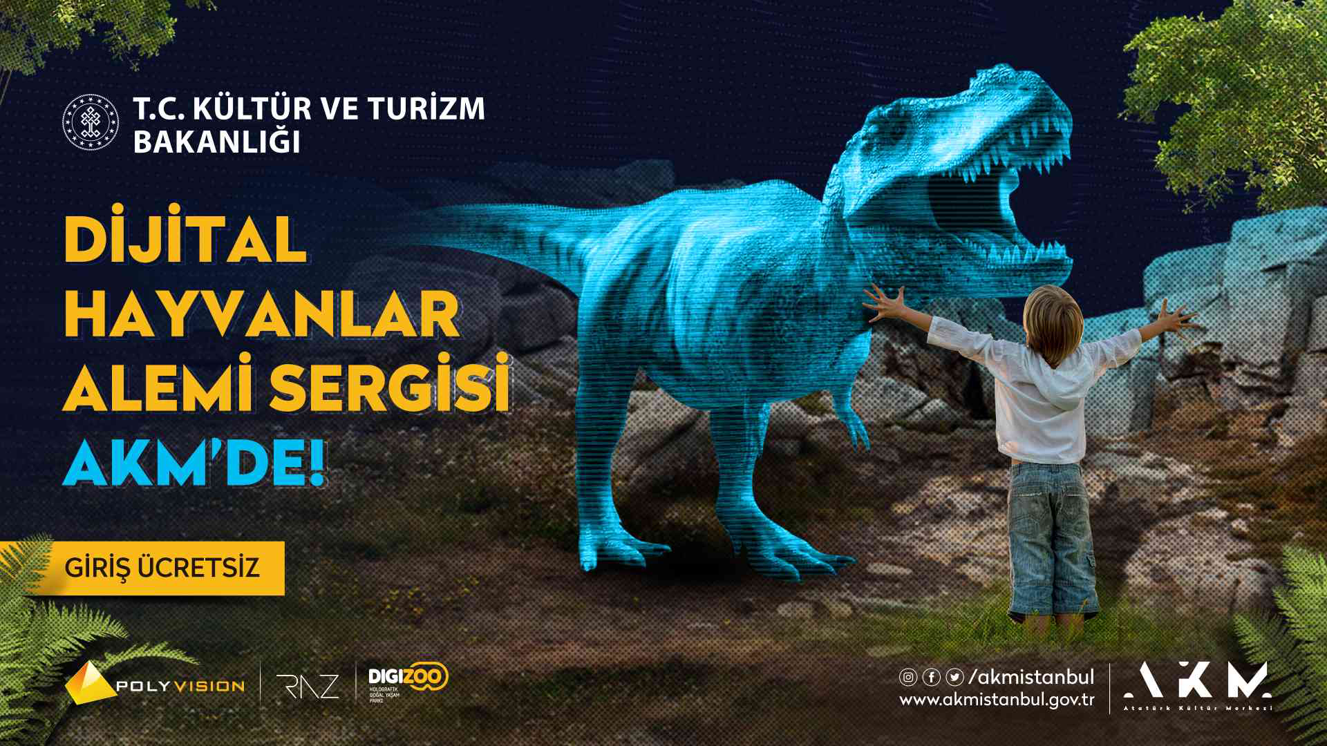 Dinazorlar Akm’ye Geliyor