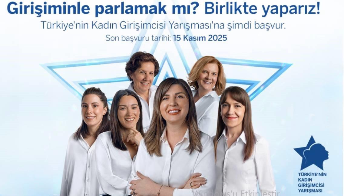 Türkiye’nin Kadın Girişimcisi Yarışmasına Başvurular devam ediyor.
