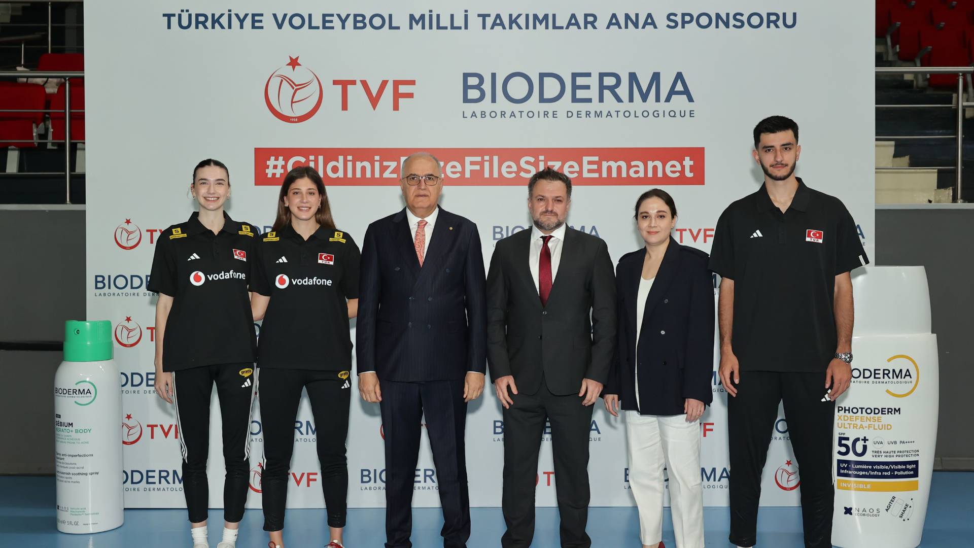 Bioderma, Türkiye Voleybol Milli Takımlarının Ana Sponsoru Oldu!