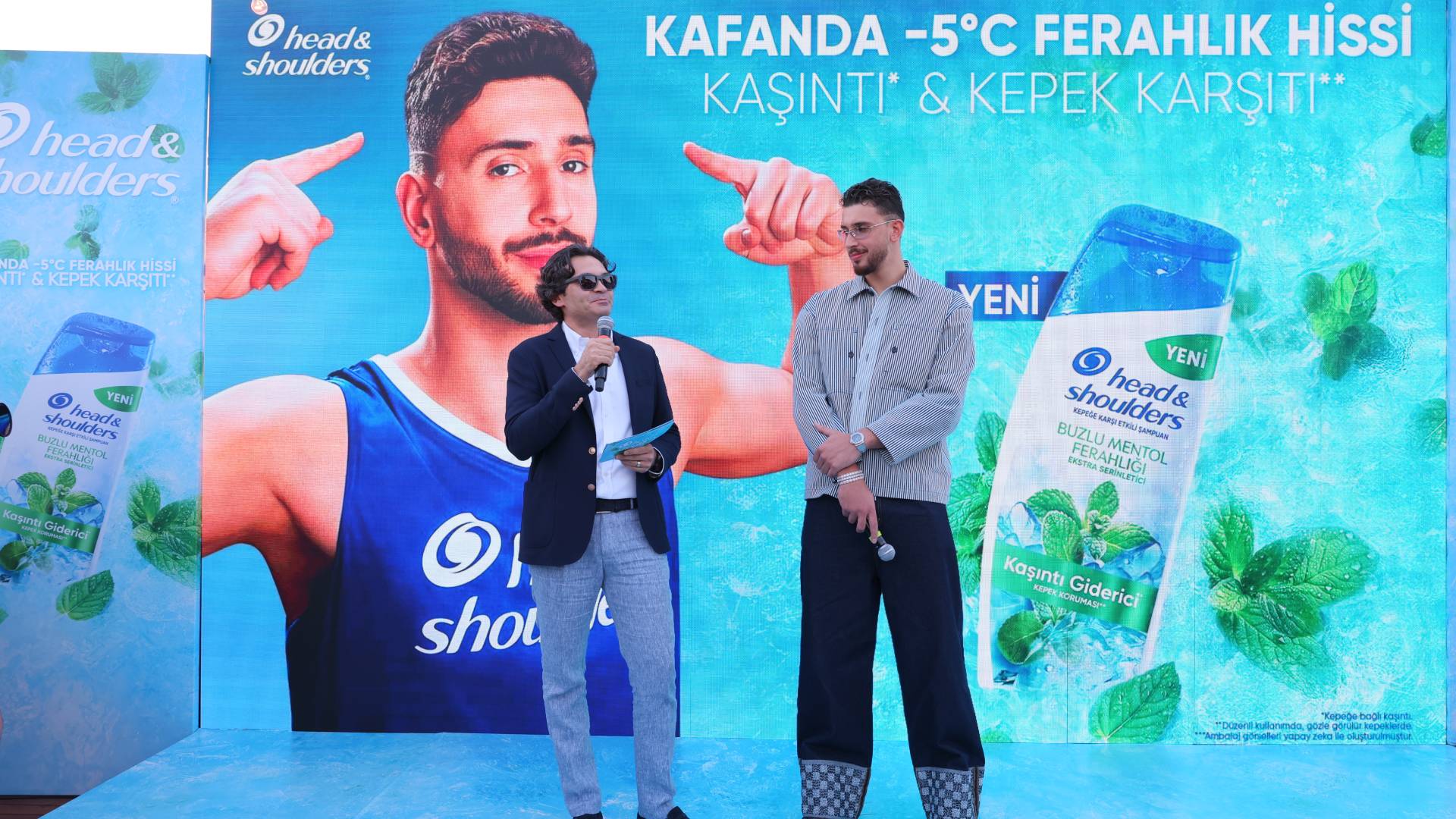 Head & Shoulders’ın yeni buzlu mentol ferahlığı Alperen Şengün ile sahnede